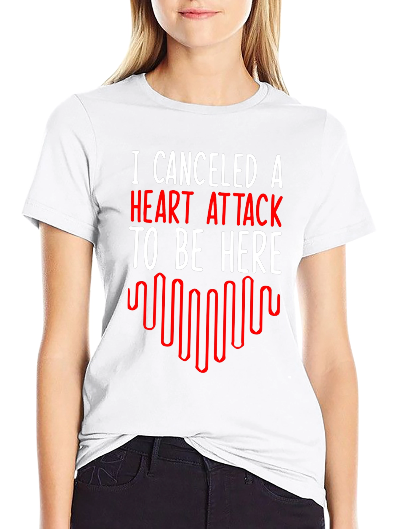 Canceled Heart Attack T-Shirt - Funny Graphic Tee