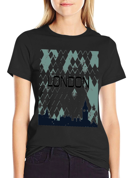 London Skyline Graphic Tee - Urban Style