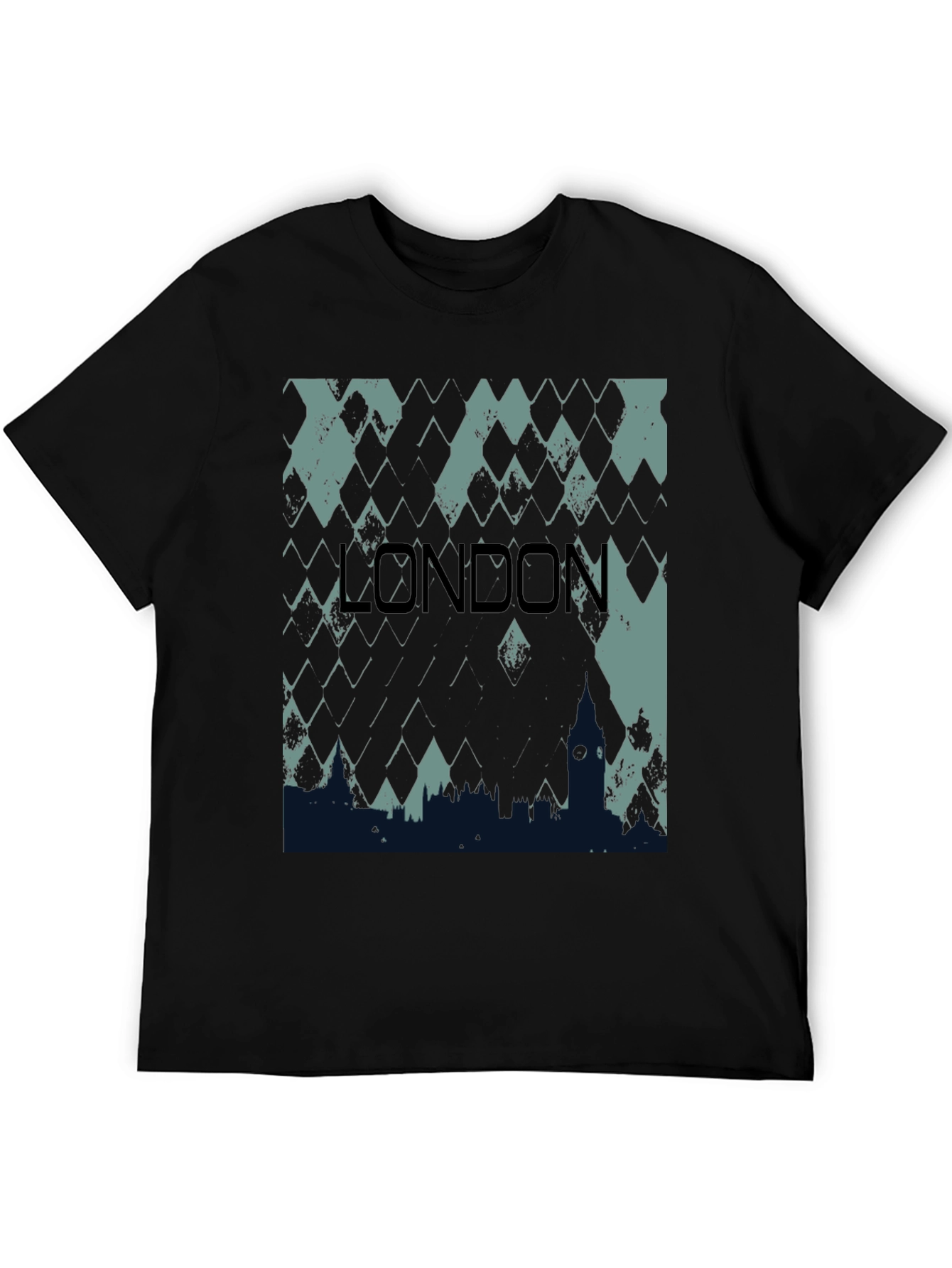 London Skyline Graphic Tee - Urban Style
