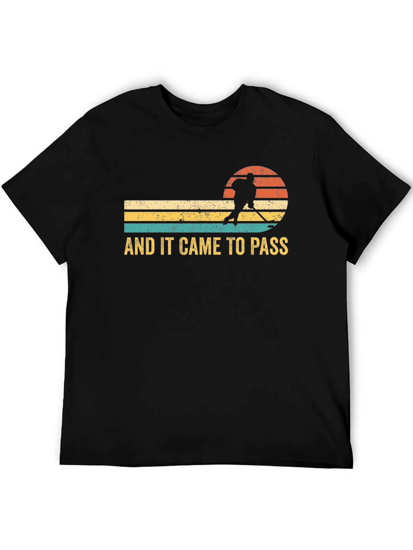 Hockey Player Silhouette T-Shirt