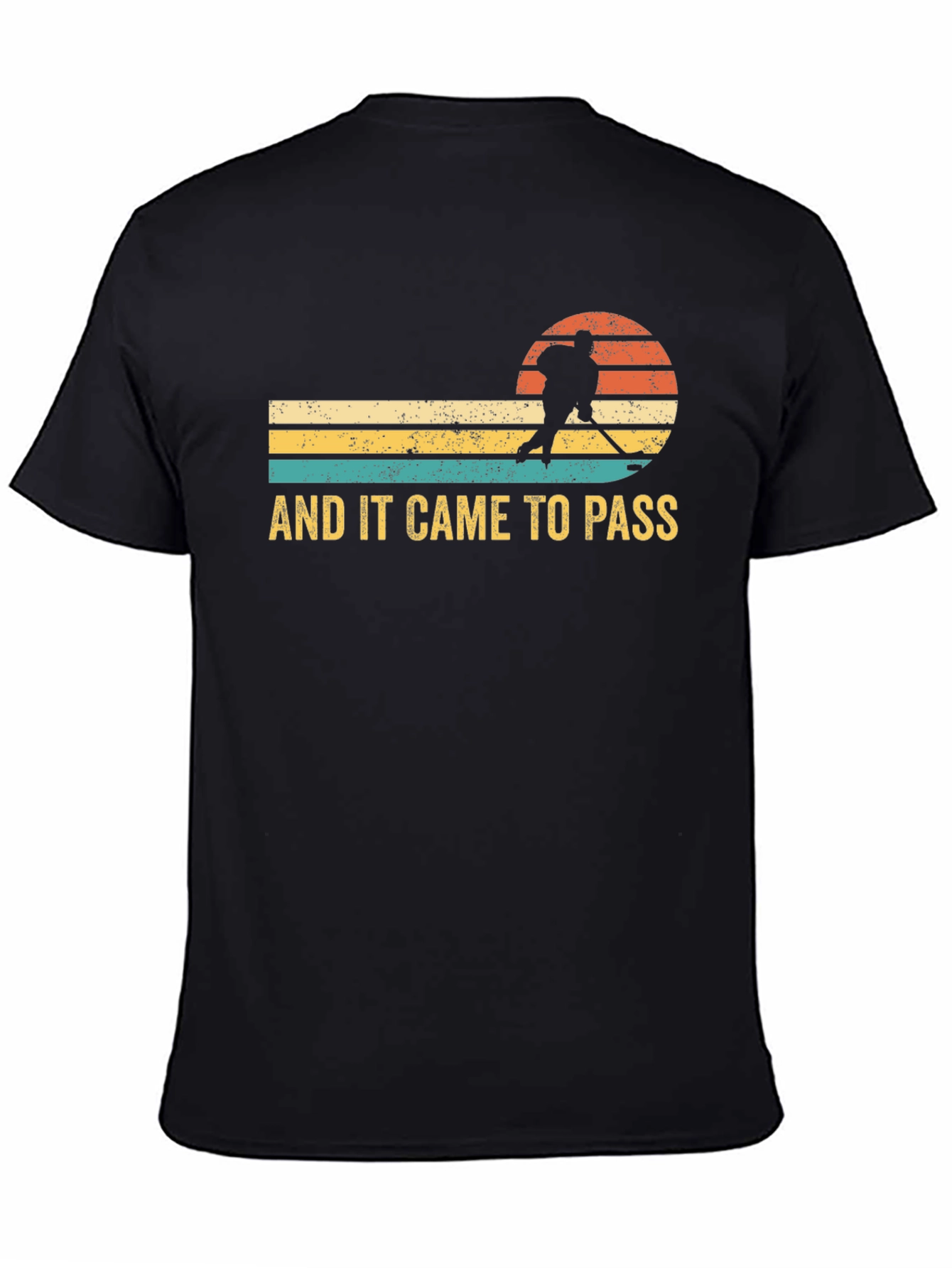 Hockey Player Silhouette T-Shirt
