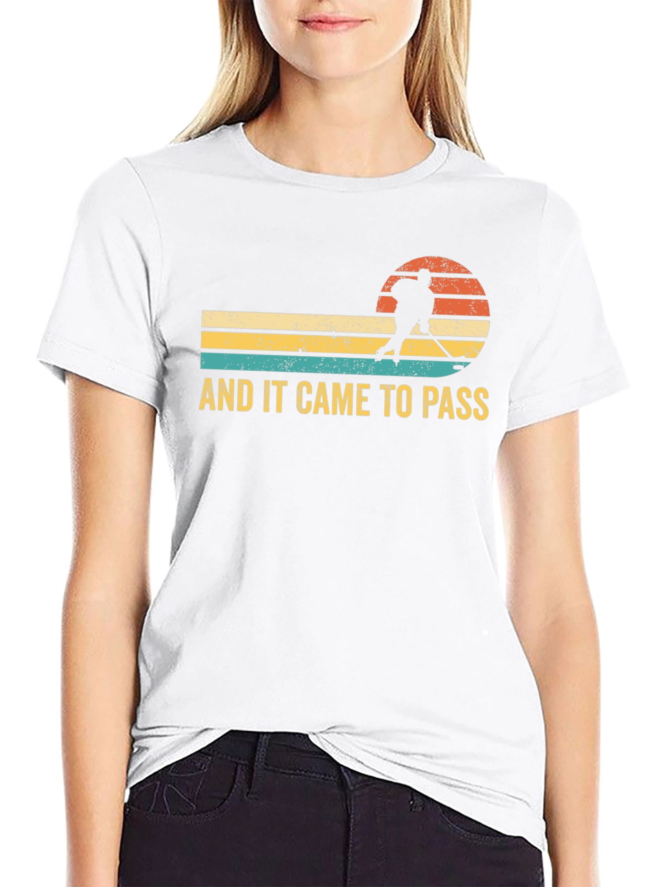 Hockey Player Silhouette T-Shirt