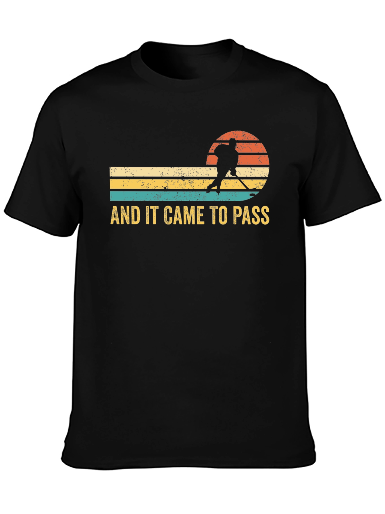 Hockey Player Silhouette T-Shirt