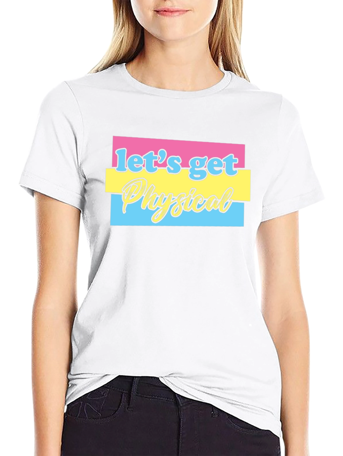 Lets Get Physical Graphic T-Shirt