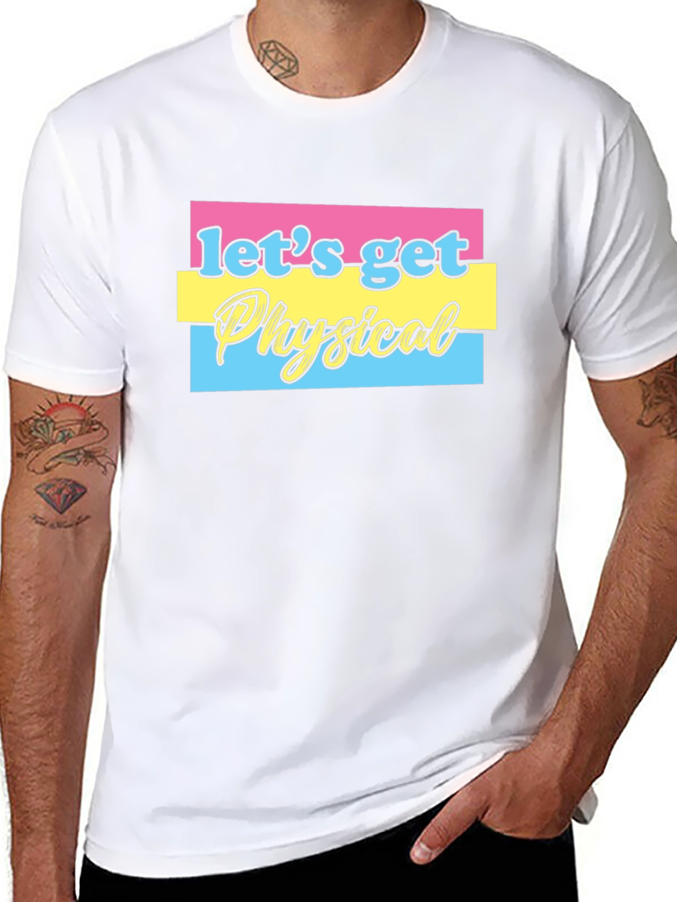 Lets Get Physical Graphic T-Shirt