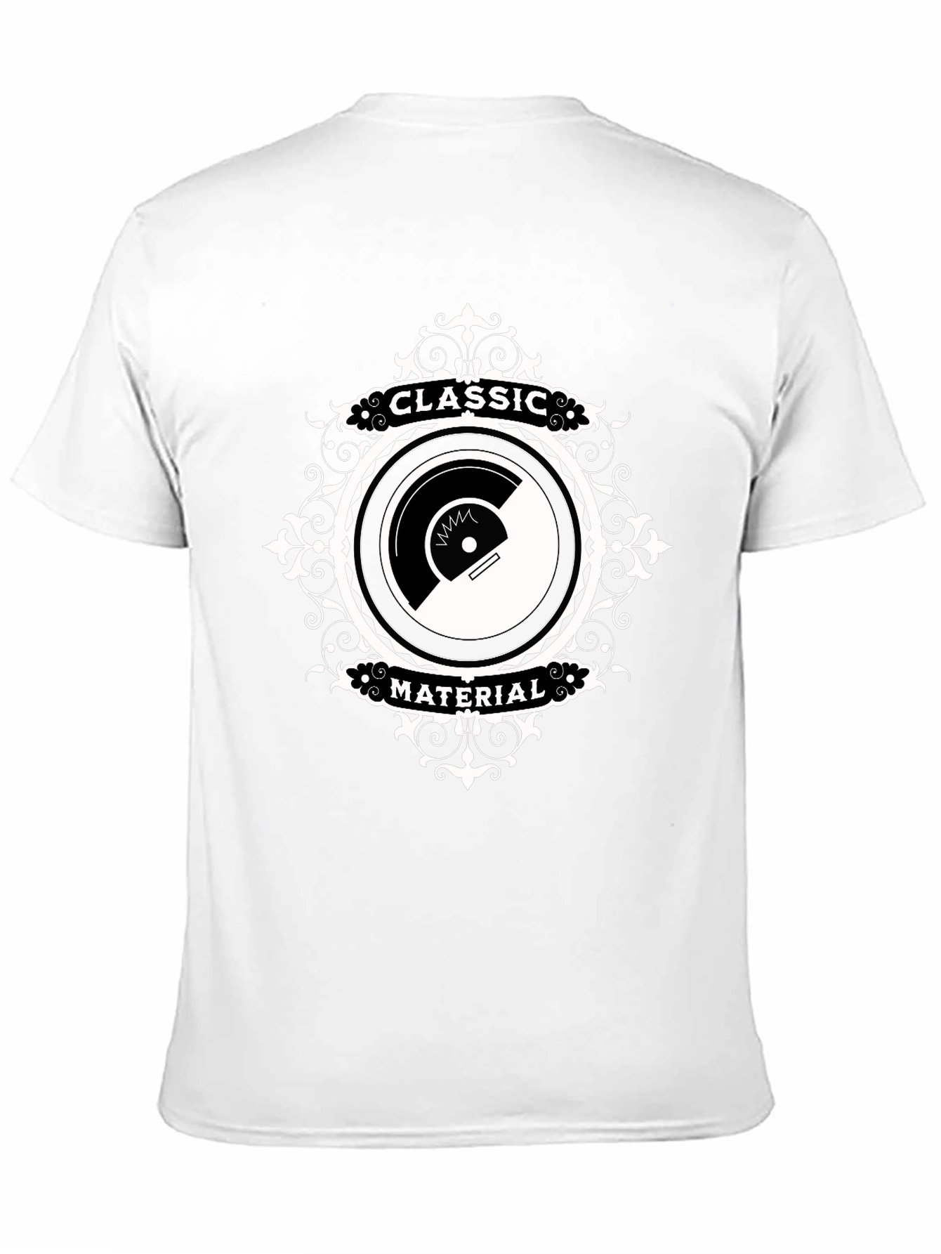 Classic Material Graphic Tee - Black