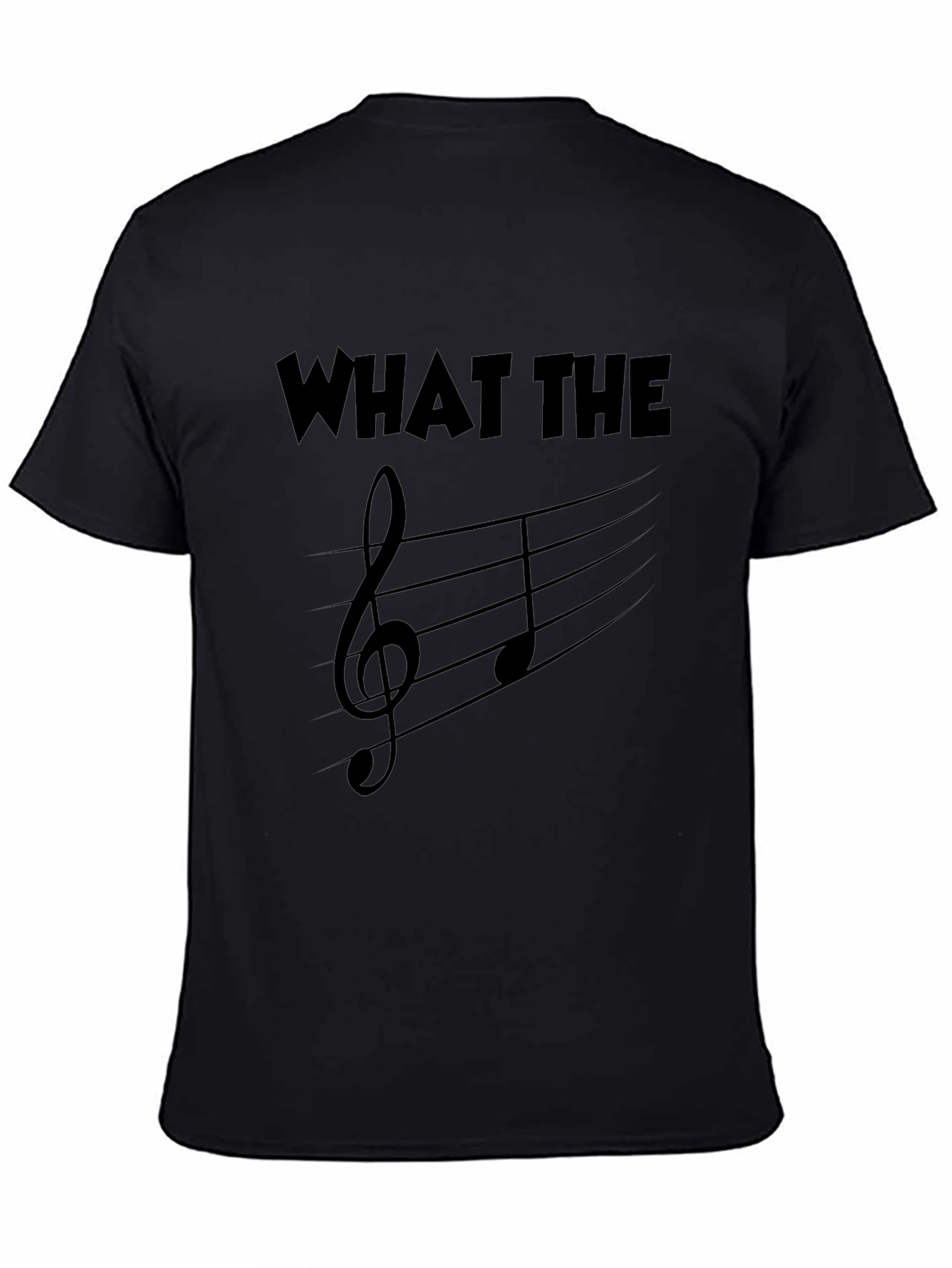 What the Music T-Shirt - Funny Musical Pun Tee