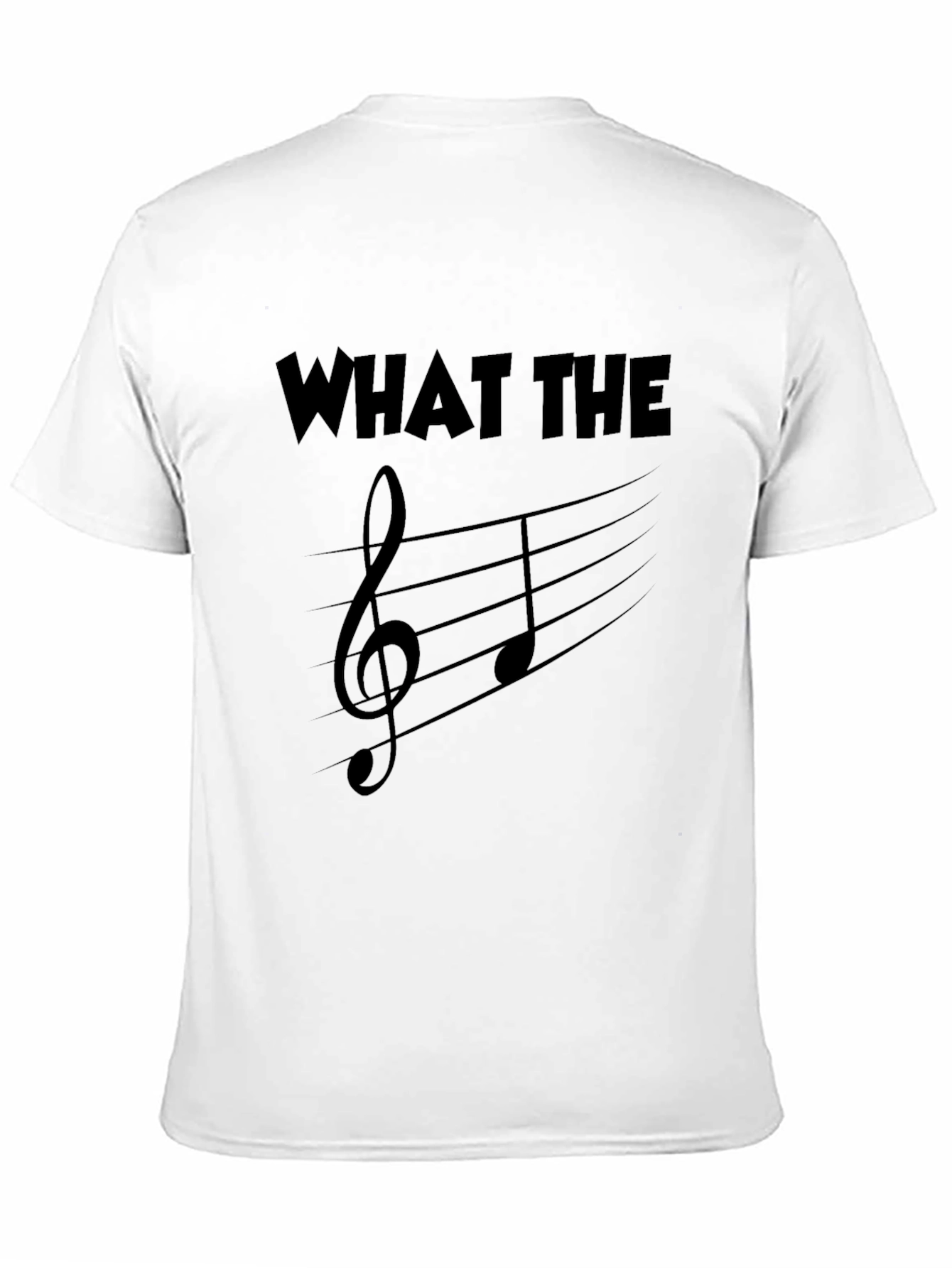 What the Music T-Shirt - Funny Musical Pun Tee