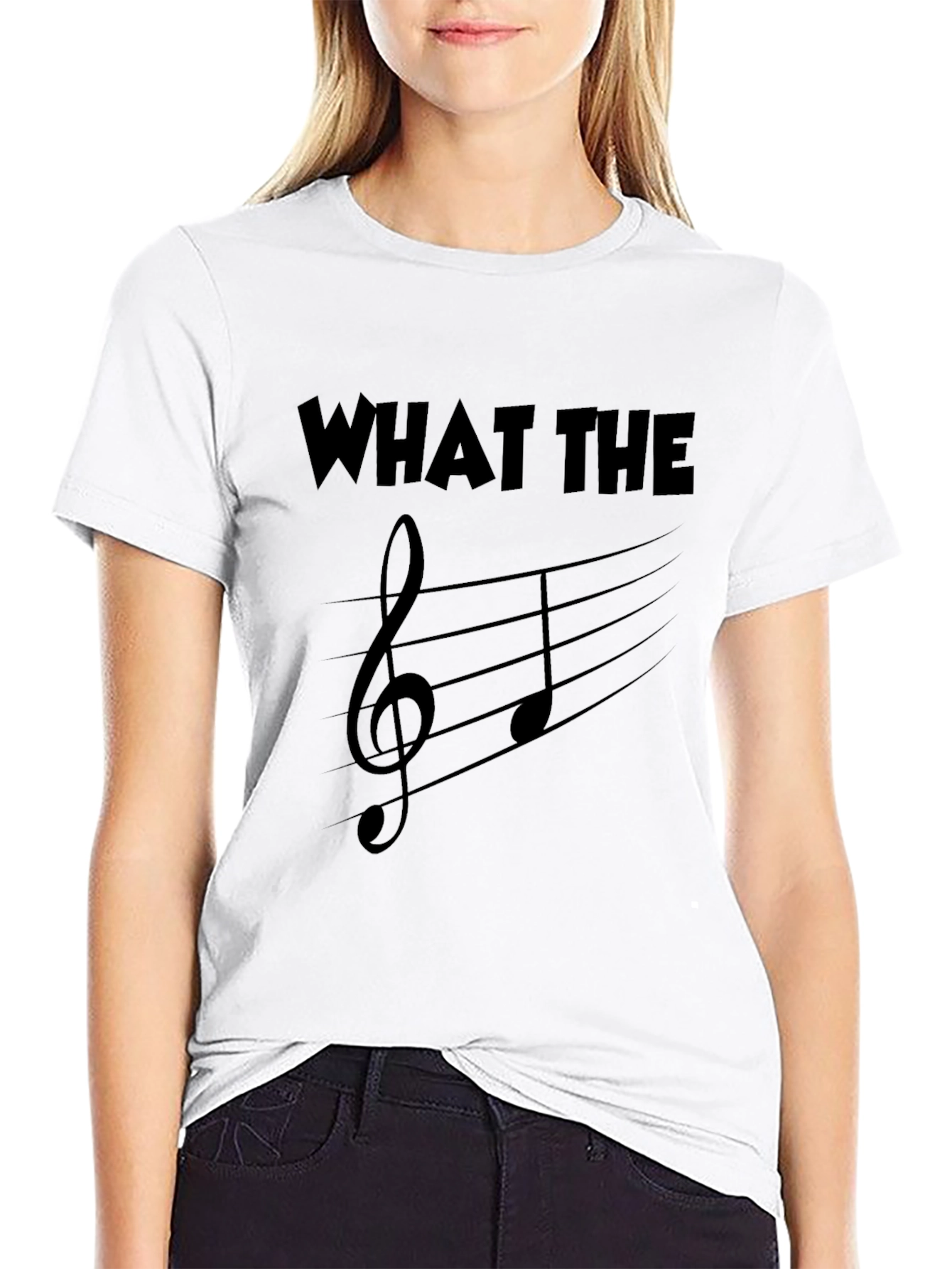 What the Music T-Shirt - Funny Musical Pun Tee