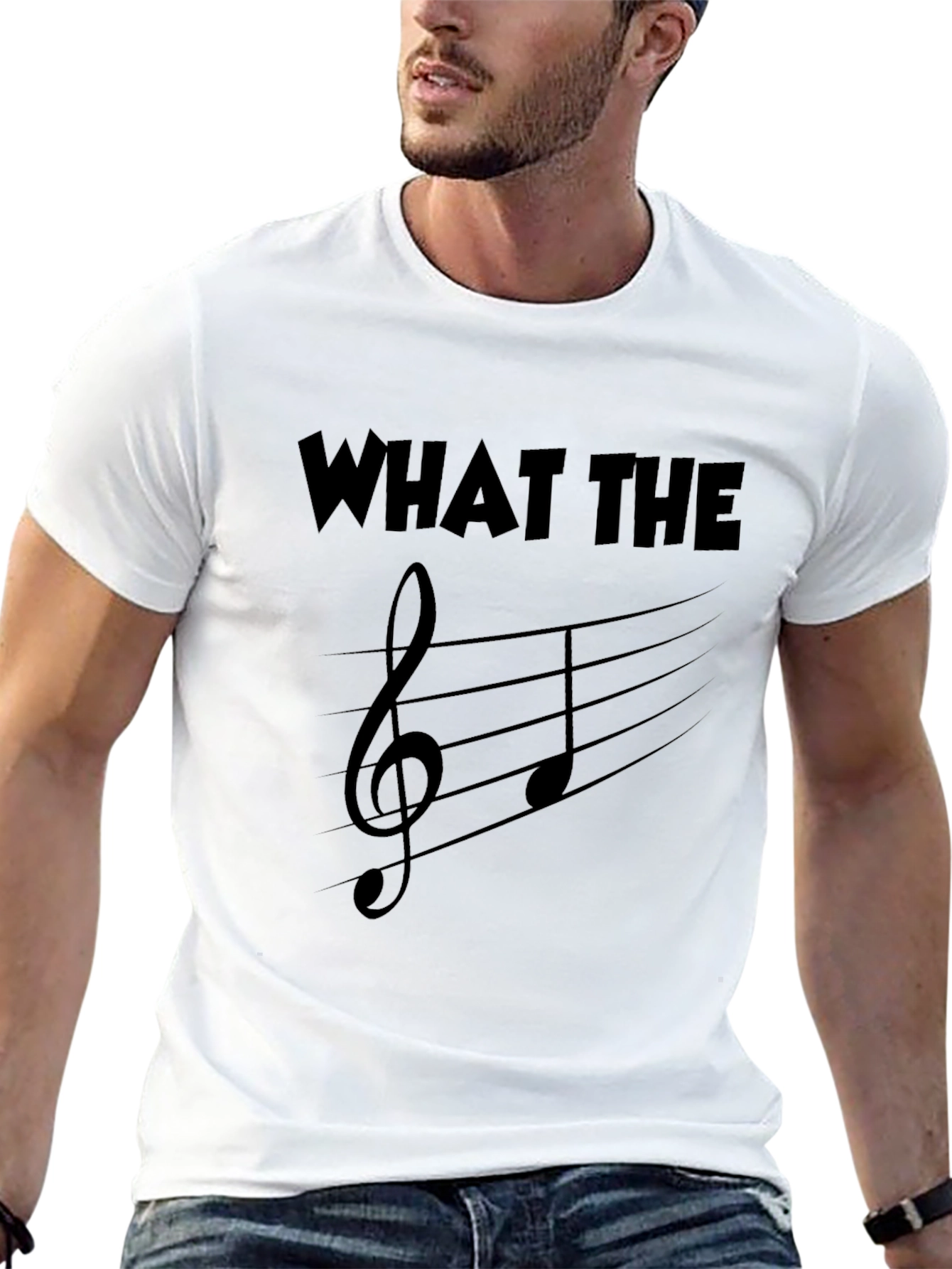 What the Music T-Shirt - Funny Musical Pun Tee