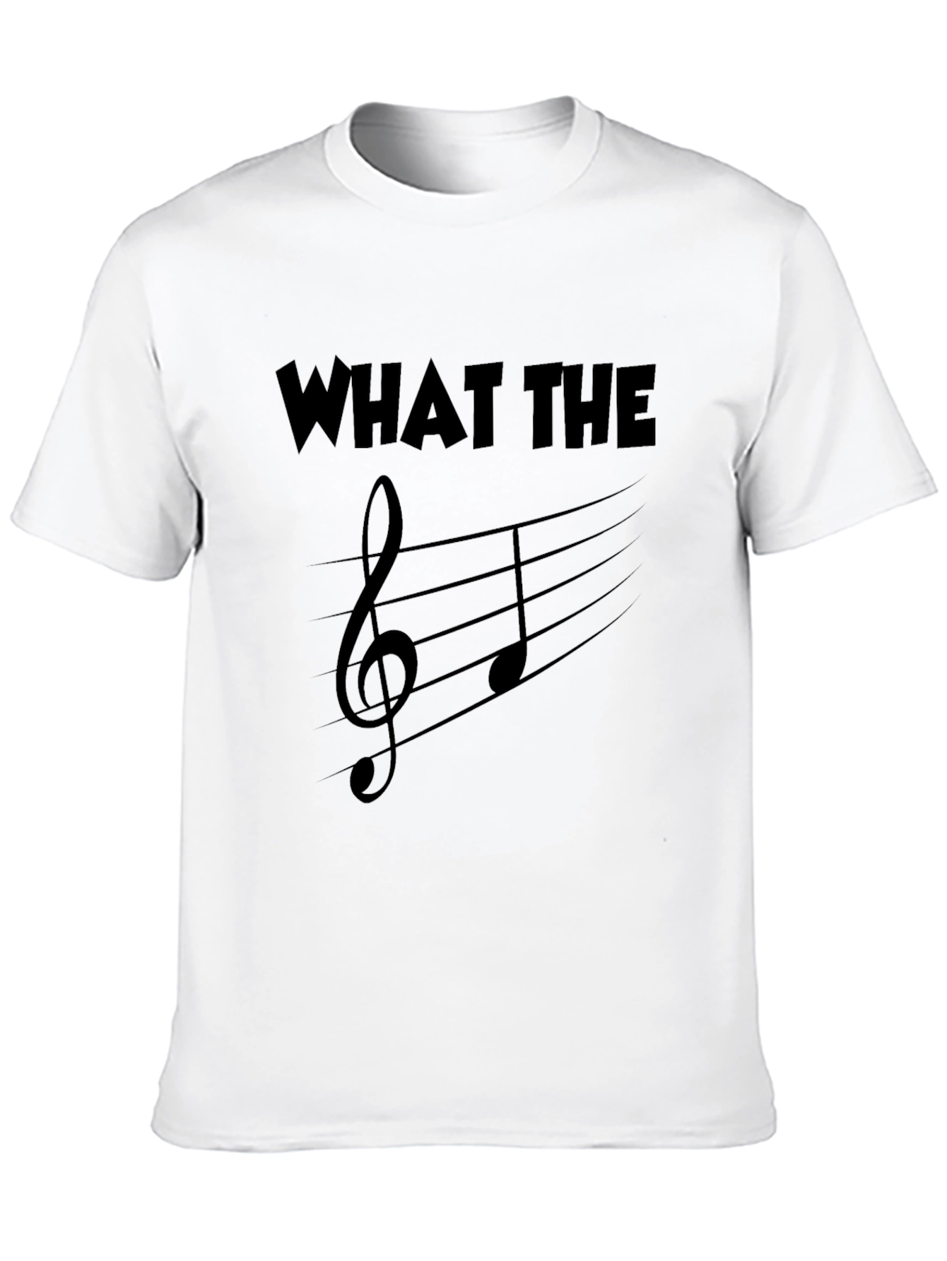 What the Music T-Shirt - Funny Musical Pun Tee