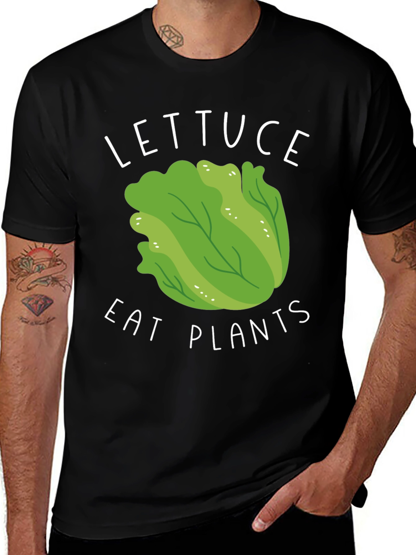 Lettuce Eat Plants Graphic Tee