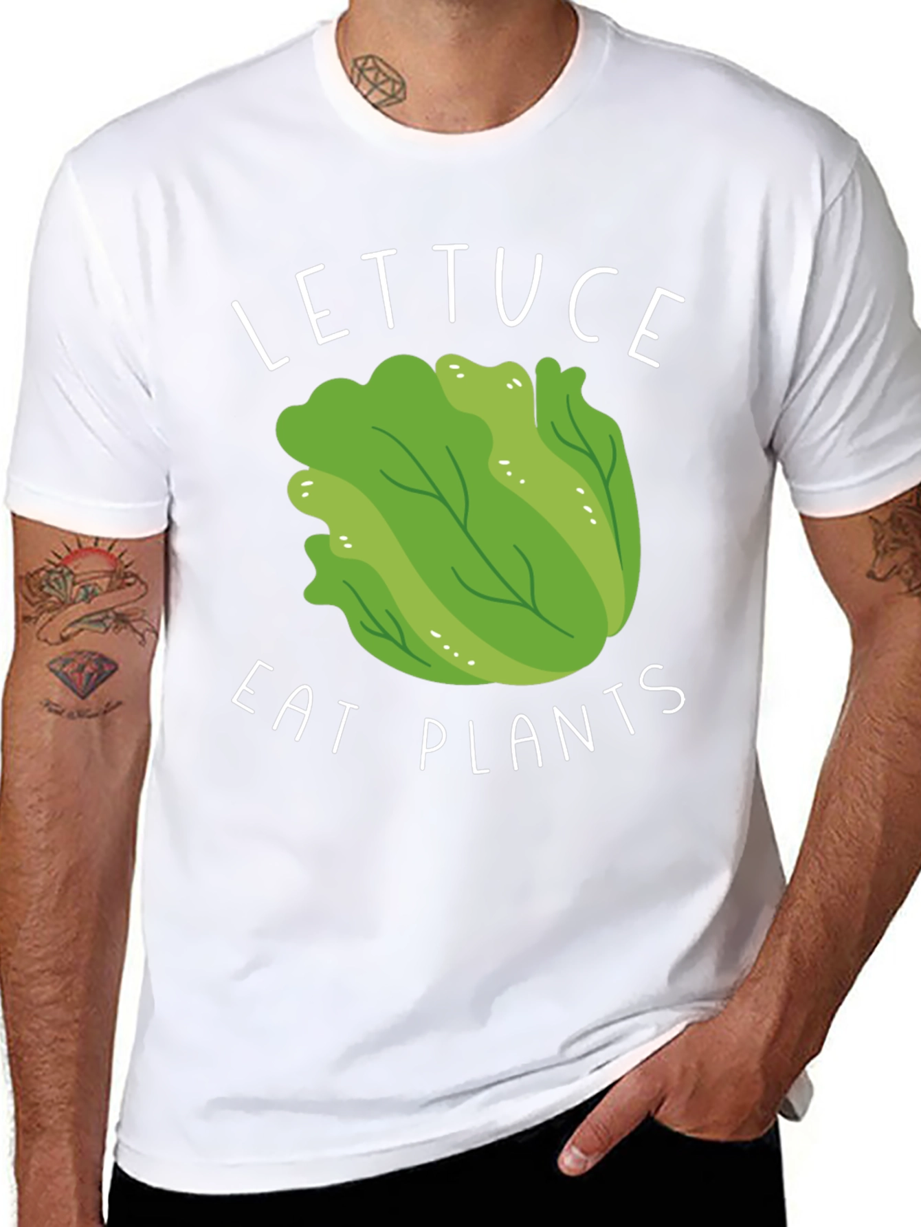 Lettuce Eat Plants Graphic Tee