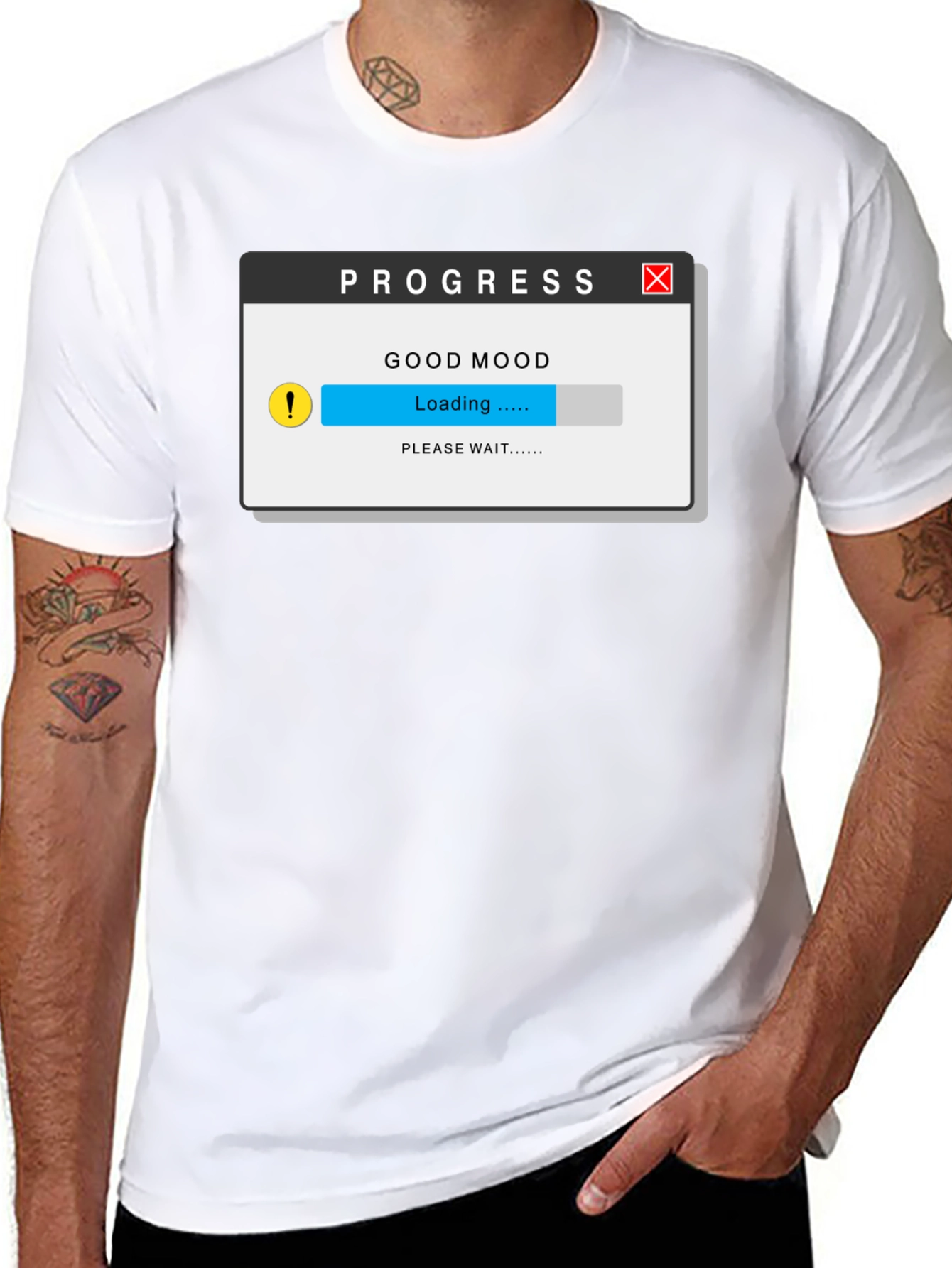 Good Mood Loading T-Shirt - Soft Cotton Comfort
