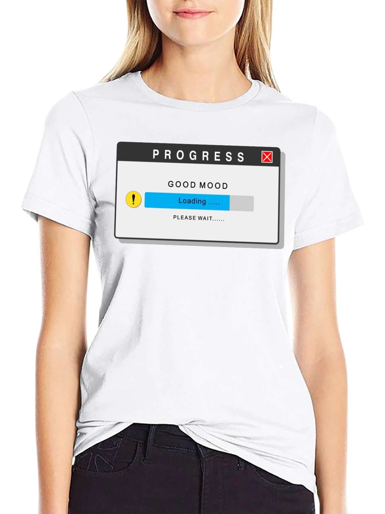 Good Mood Loading T-Shirt - Soft Cotton Comfort