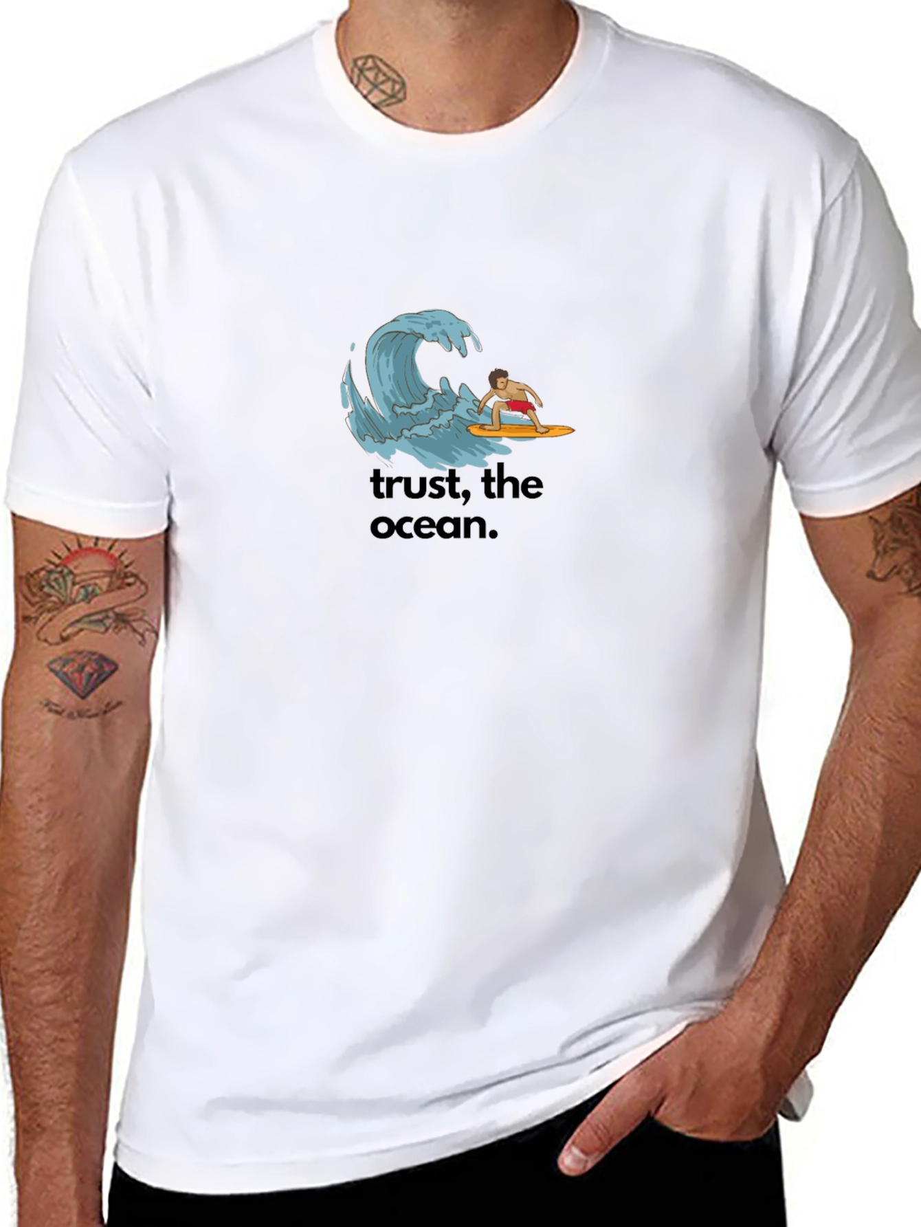 Trust the Ocean Graphic T-Shirt