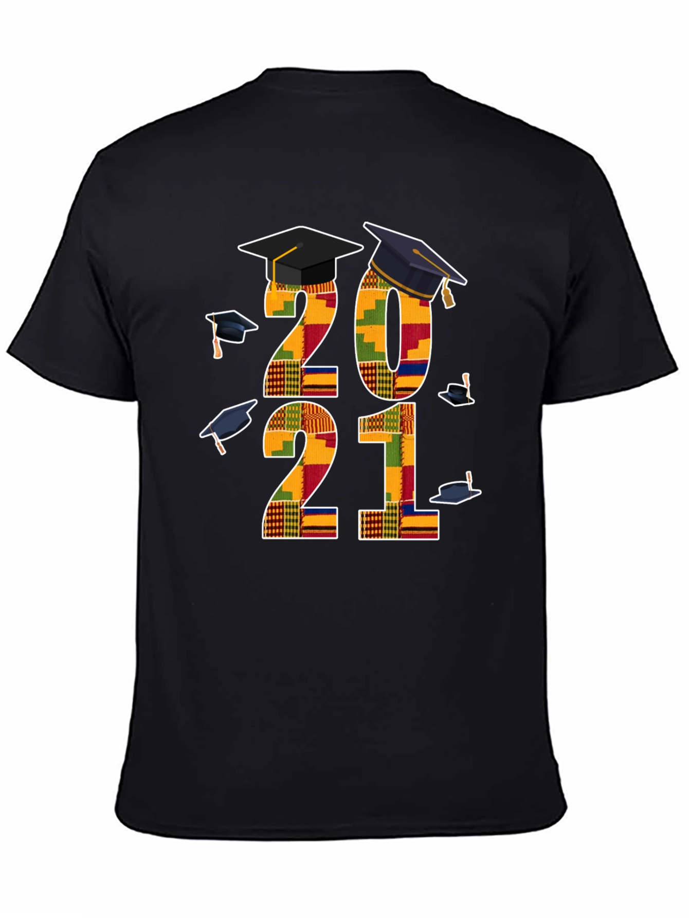 Graduation 2021 Kente Cloth T-Shirt