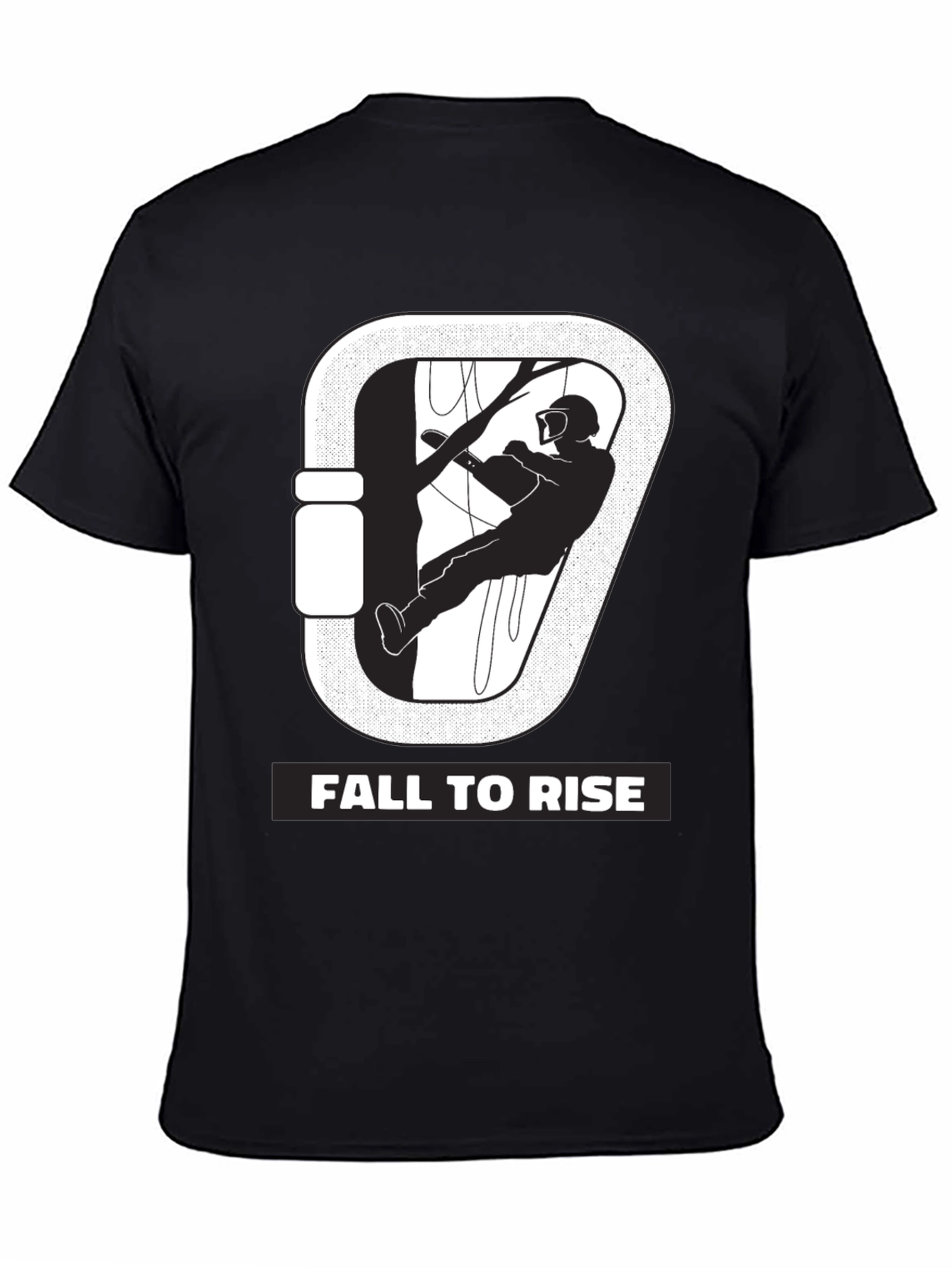 Fall to Rise Tree Climber Graphic Tee