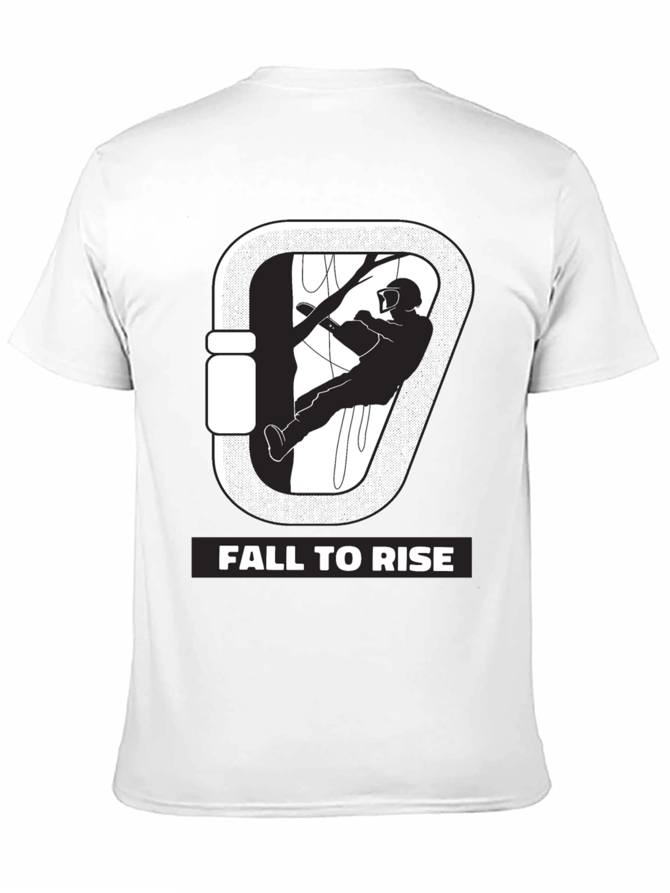 Fall to Rise Tree Climber Graphic Tee