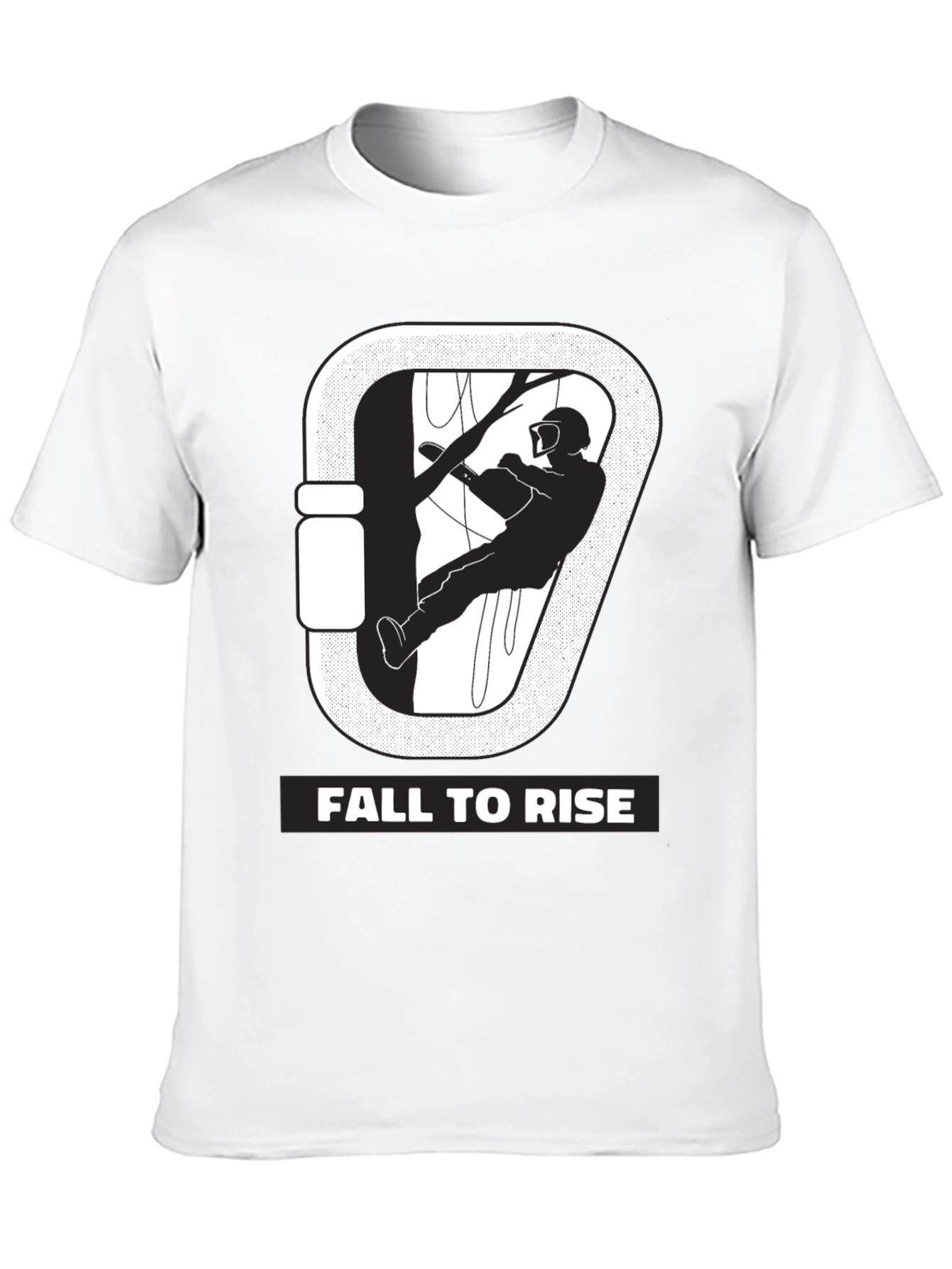Fall to Rise Tree Climber Graphic Tee