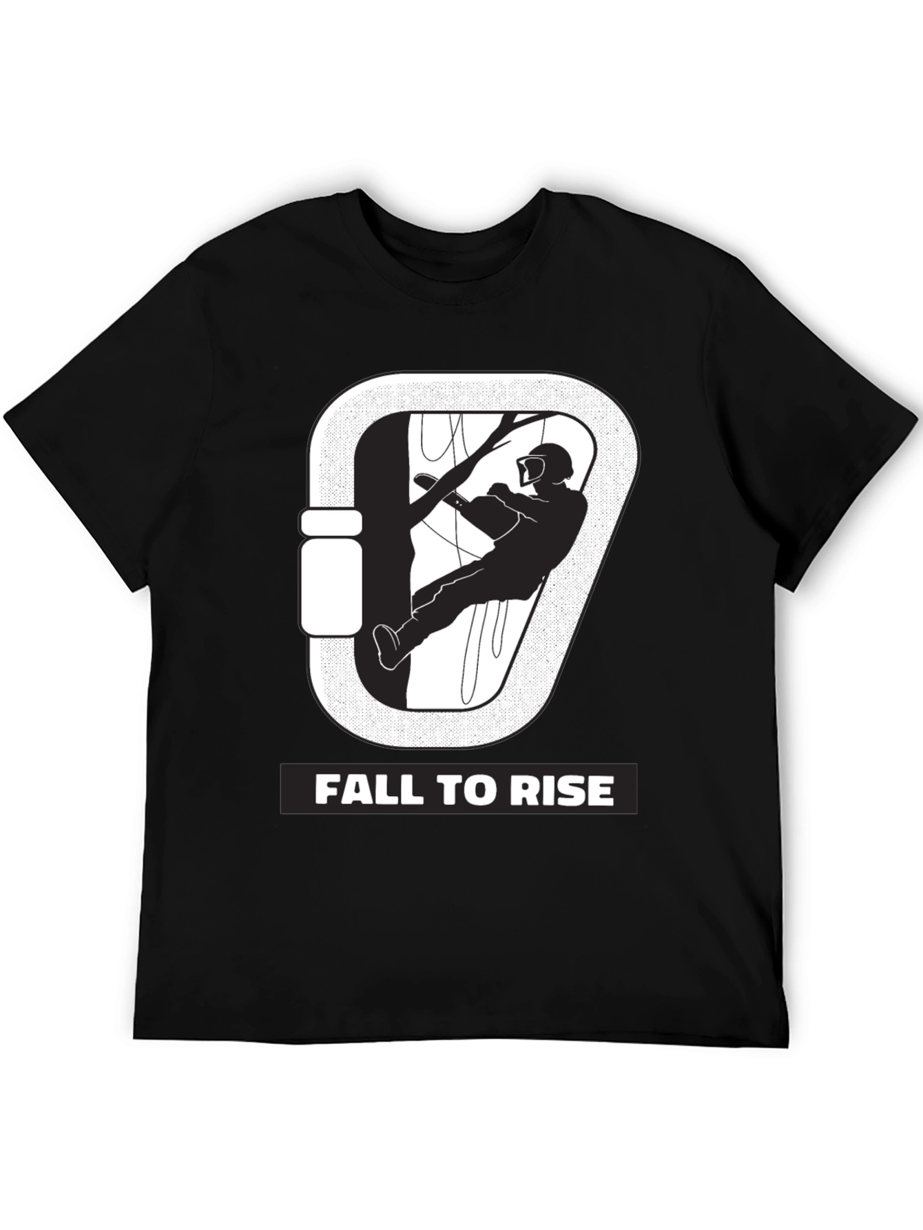 Fall to Rise Tree Climber Graphic Tee