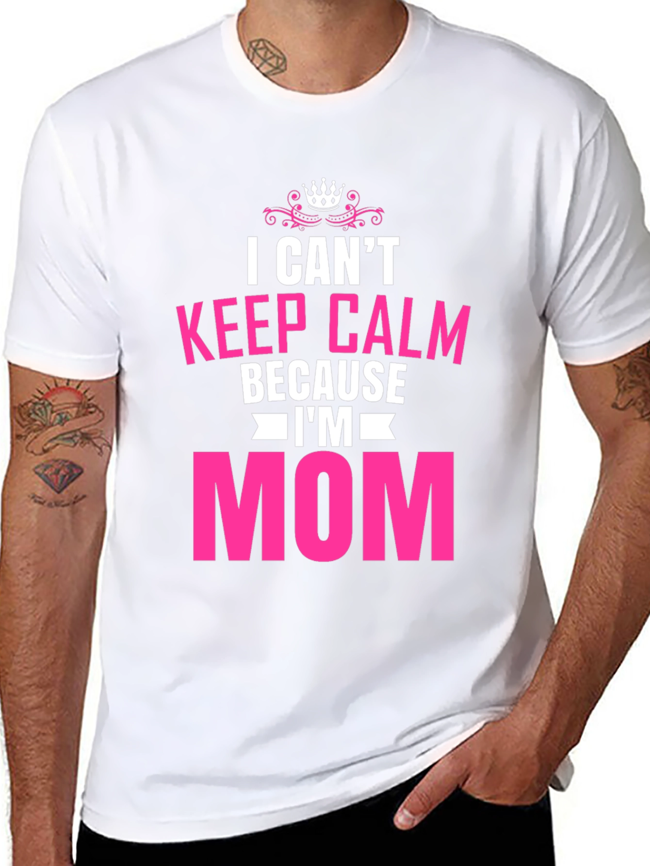 I Cant Keep Calm Im Mom T-Shirt