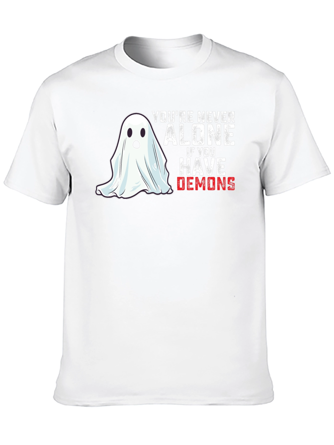 Youre Never Alone Ghost T-Shirt