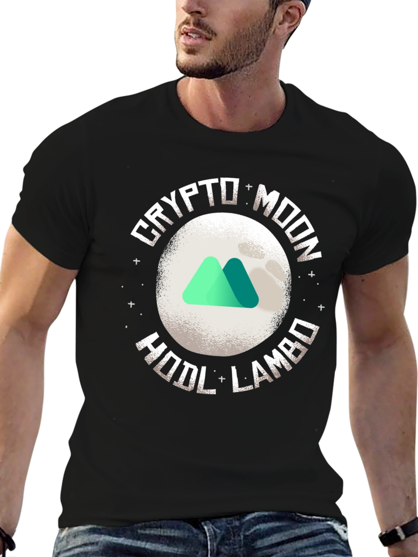 Crypto Moon HODL Lambo T-Shirt