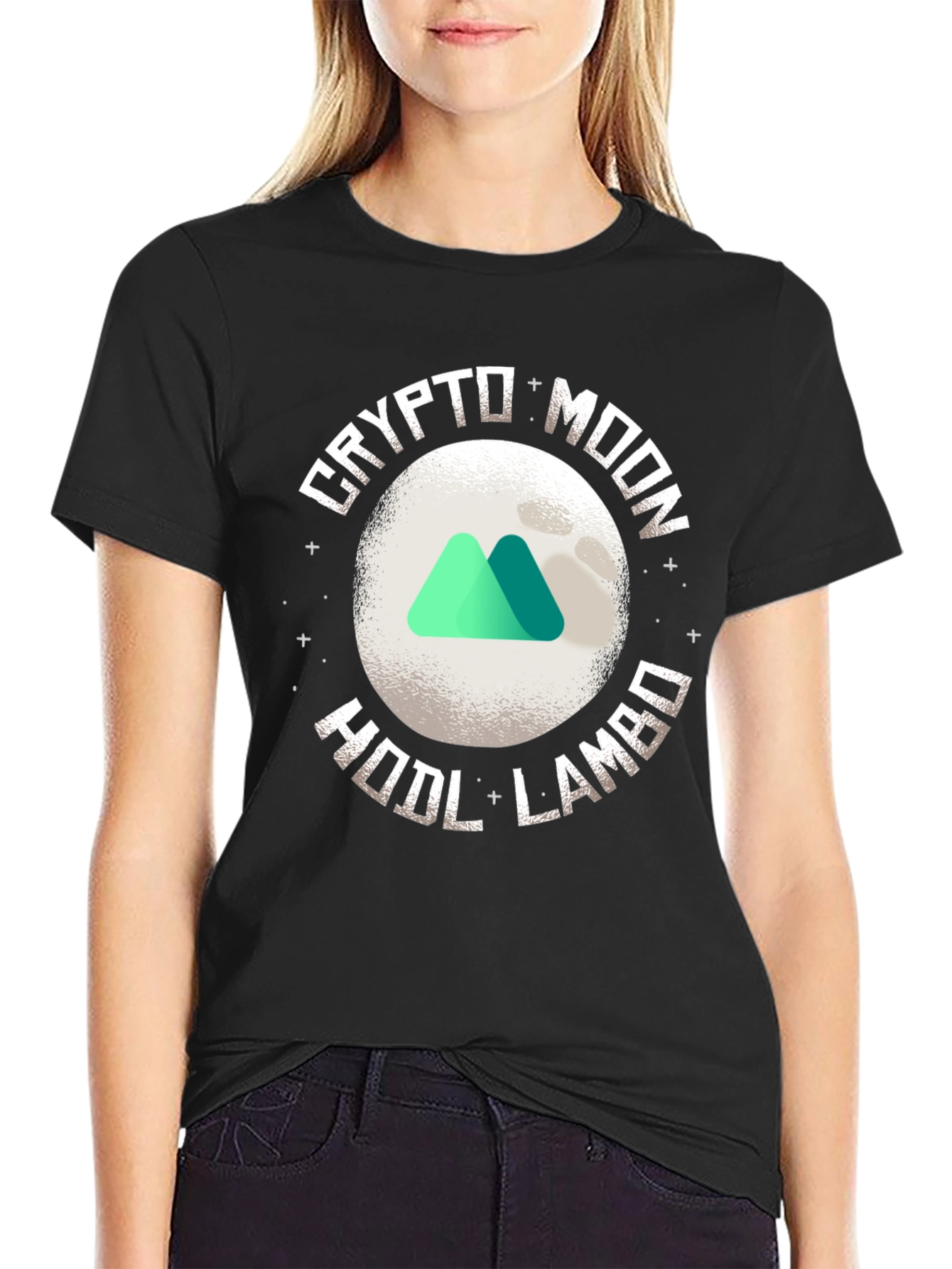 Crypto Moon HODL Lambo T-Shirt