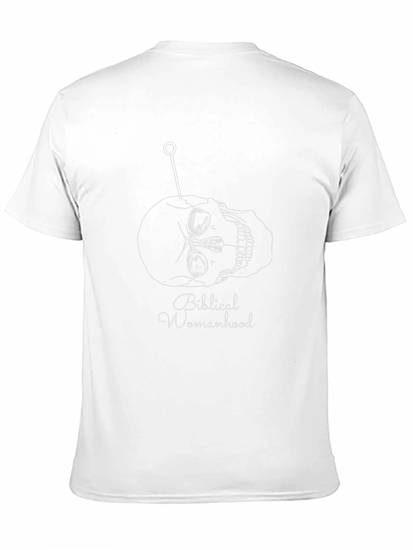 Biblical Womanhood Skull Graphic Tee