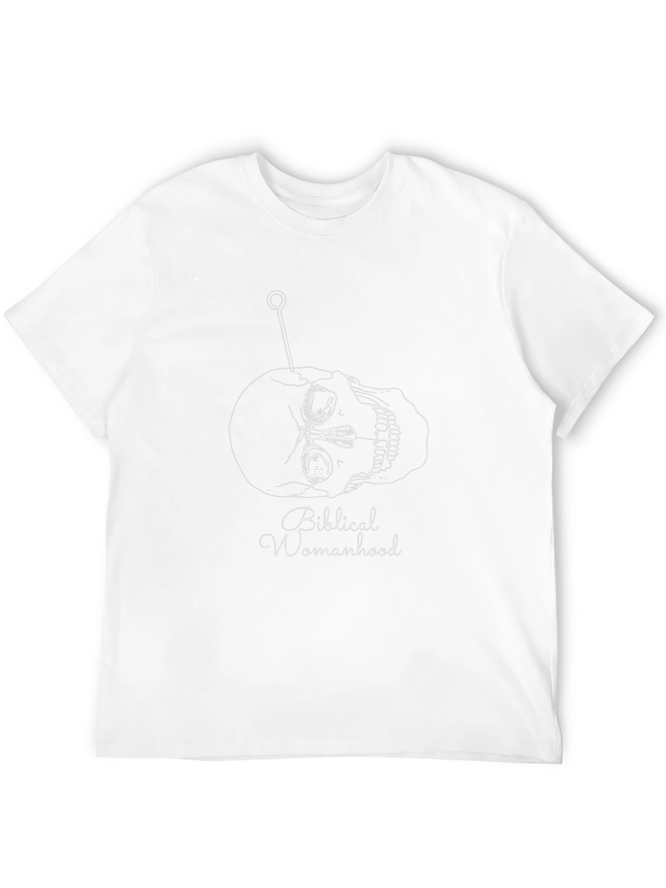 Biblical Womanhood Skull Graphic Tee