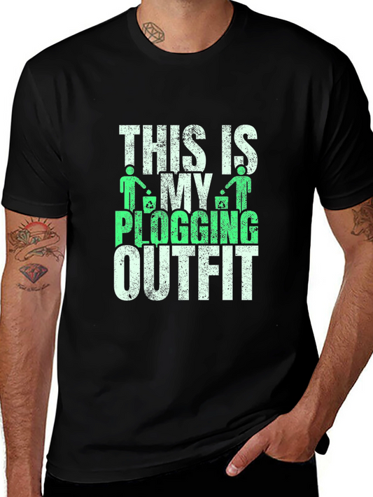 Plogging Outfit T-Shirt - Eco-Friendly Design