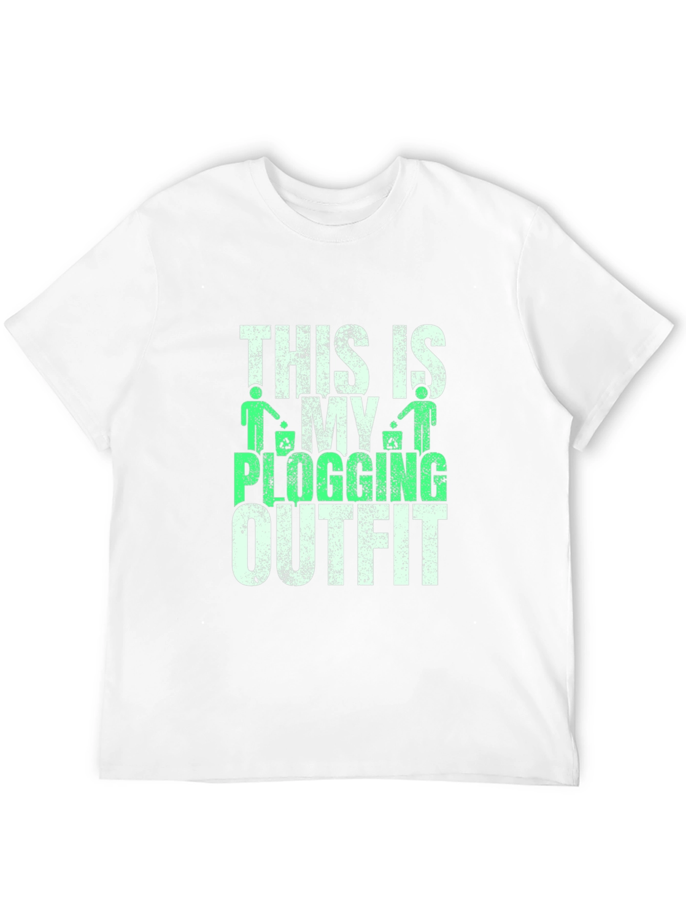 Plogging Outfit T-Shirt - Eco-Friendly Design