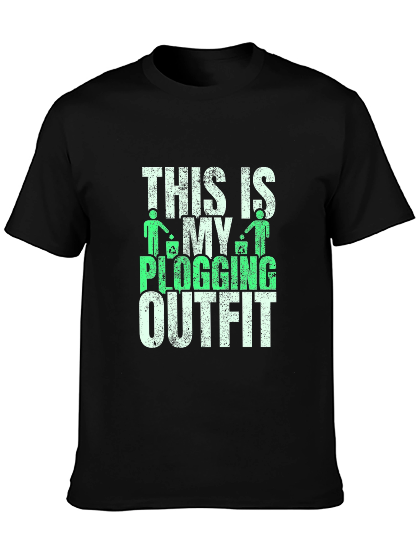 Plogging Outfit T-Shirt - Eco-Friendly Design
