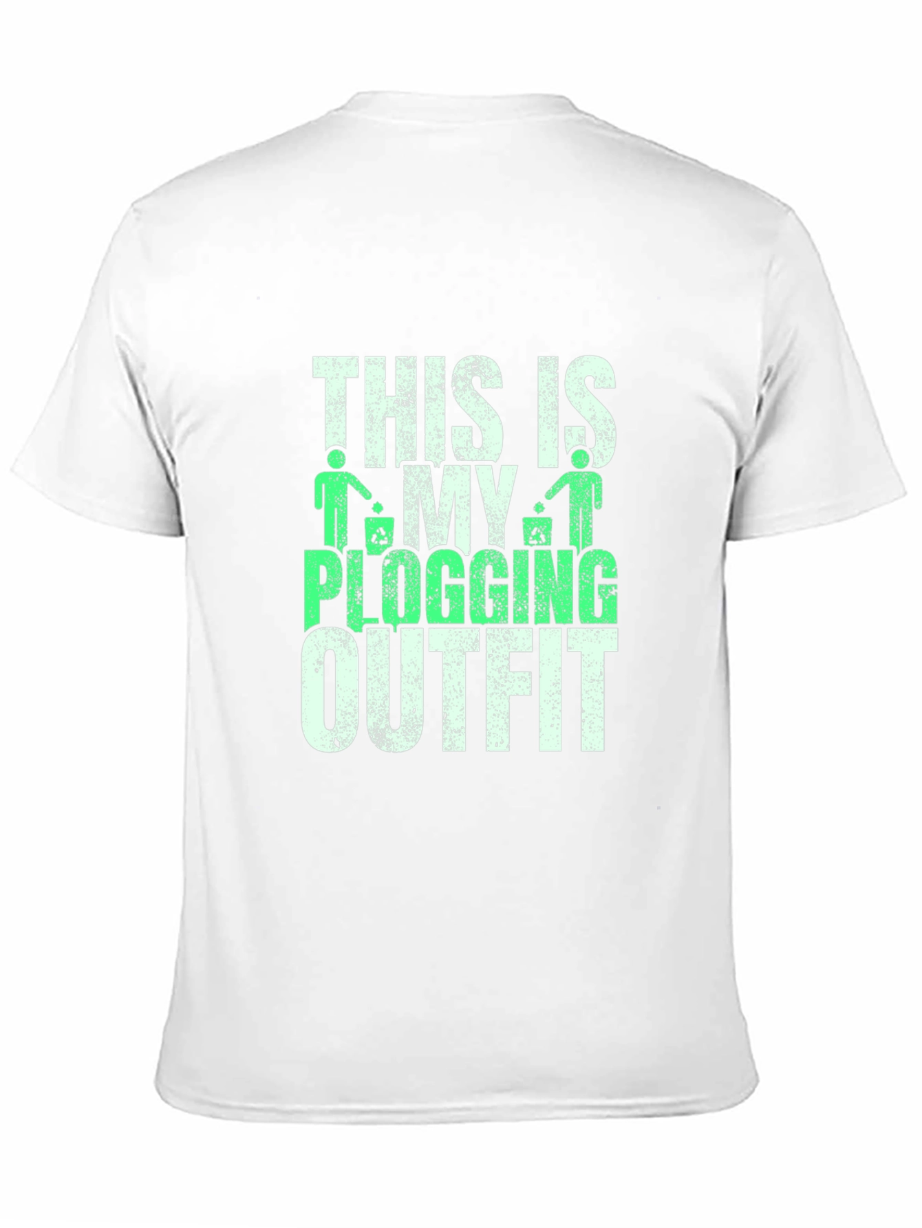 Plogging Outfit T-Shirt - Eco-Friendly Design