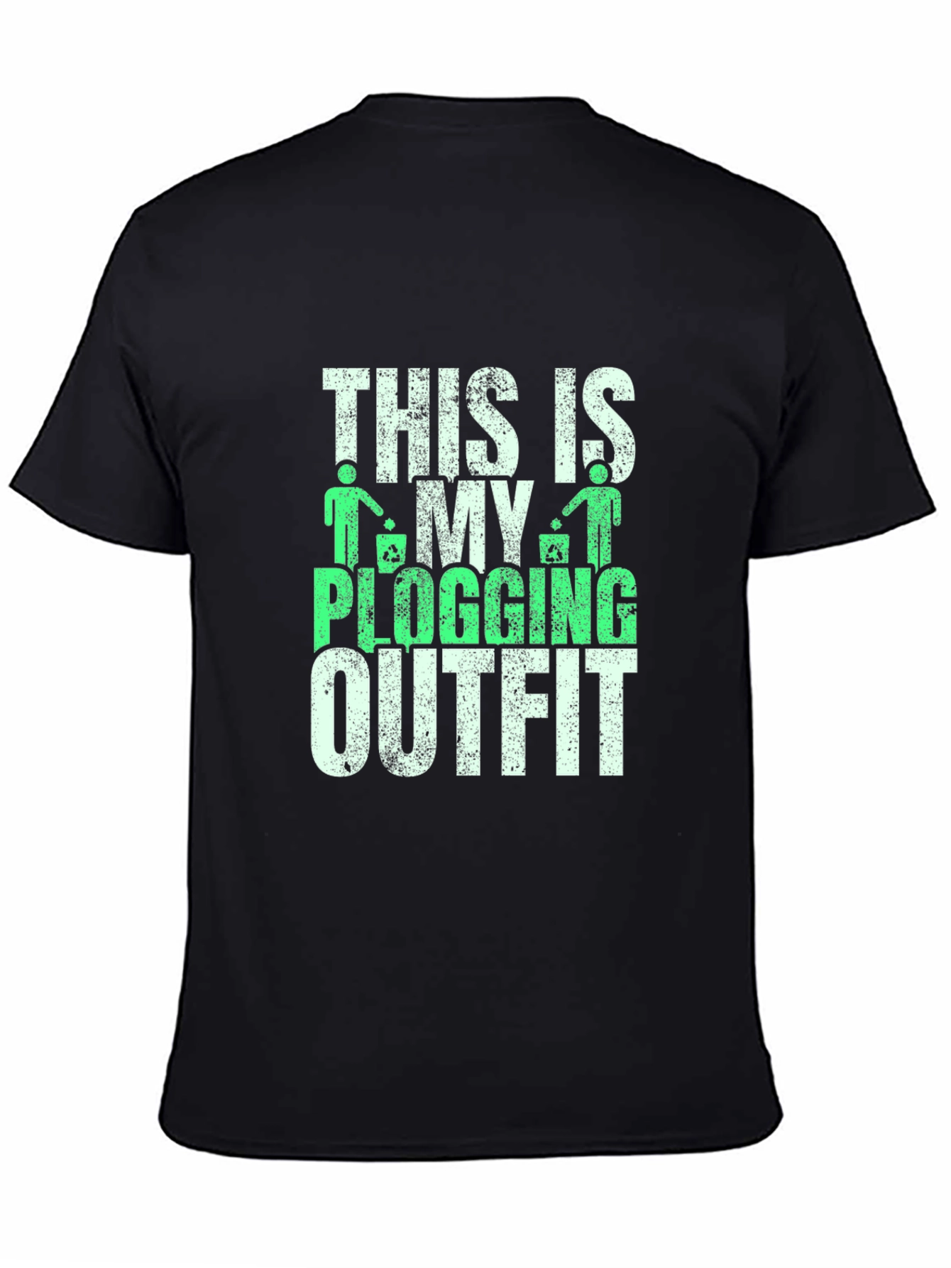 Plogging Outfit T-Shirt - Eco-Friendly Design