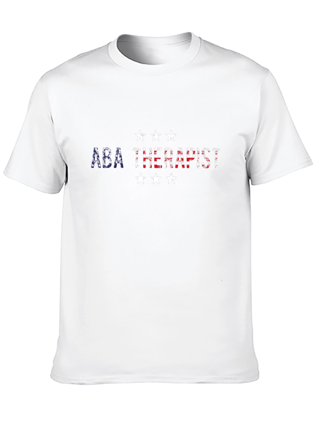 ABA Therapist USA Flag T-Shirt
