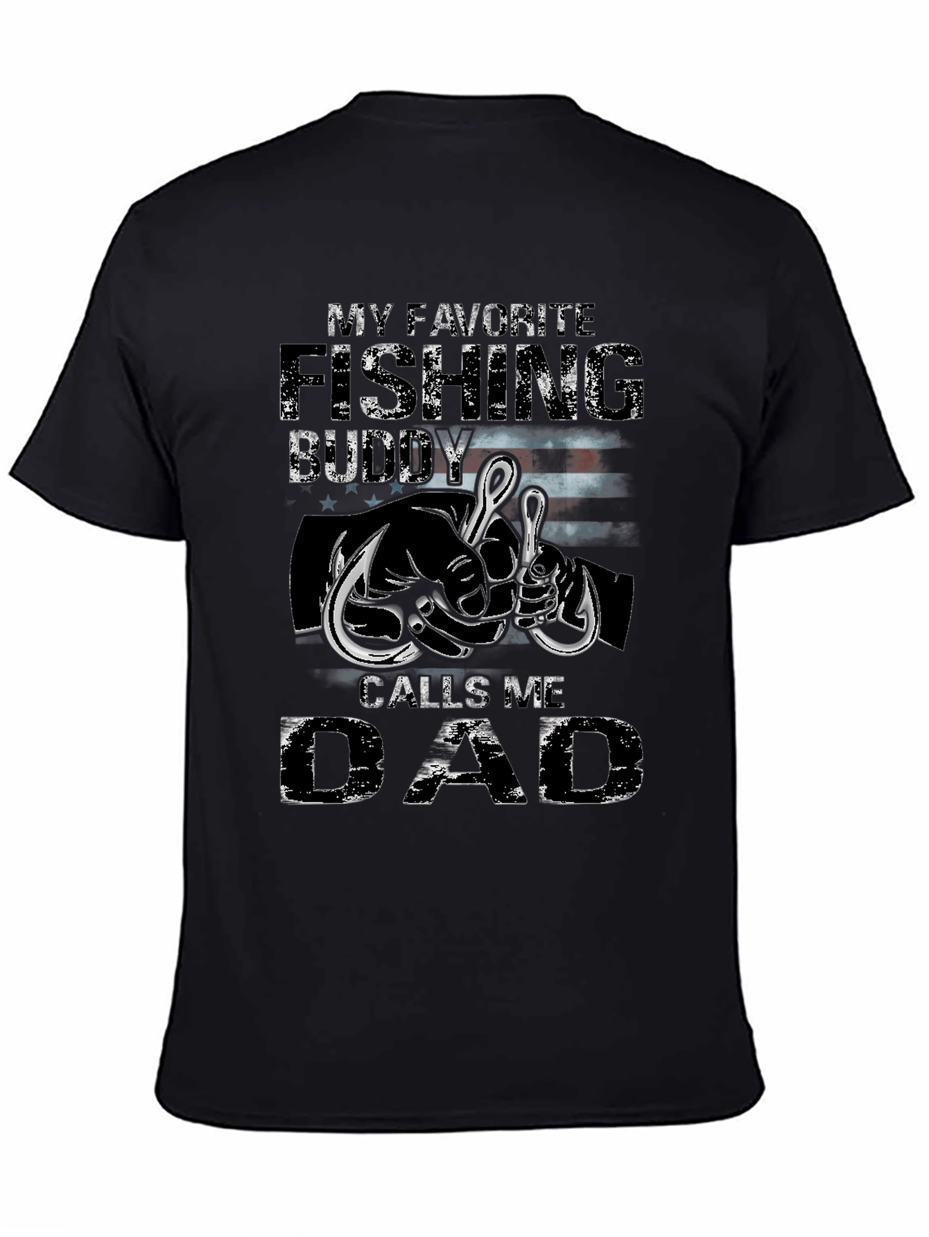 Fishing Buddy Dad T-Shirt: Fathers Day Gift