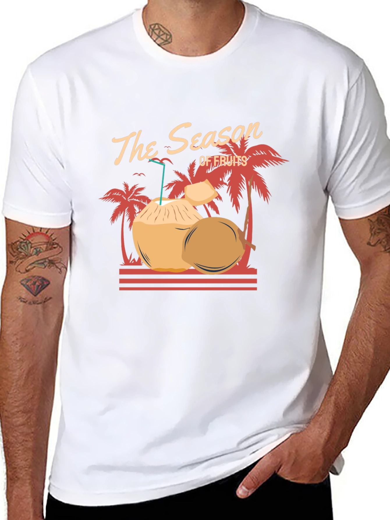 The Season of Fruits Graphic T-Shirt