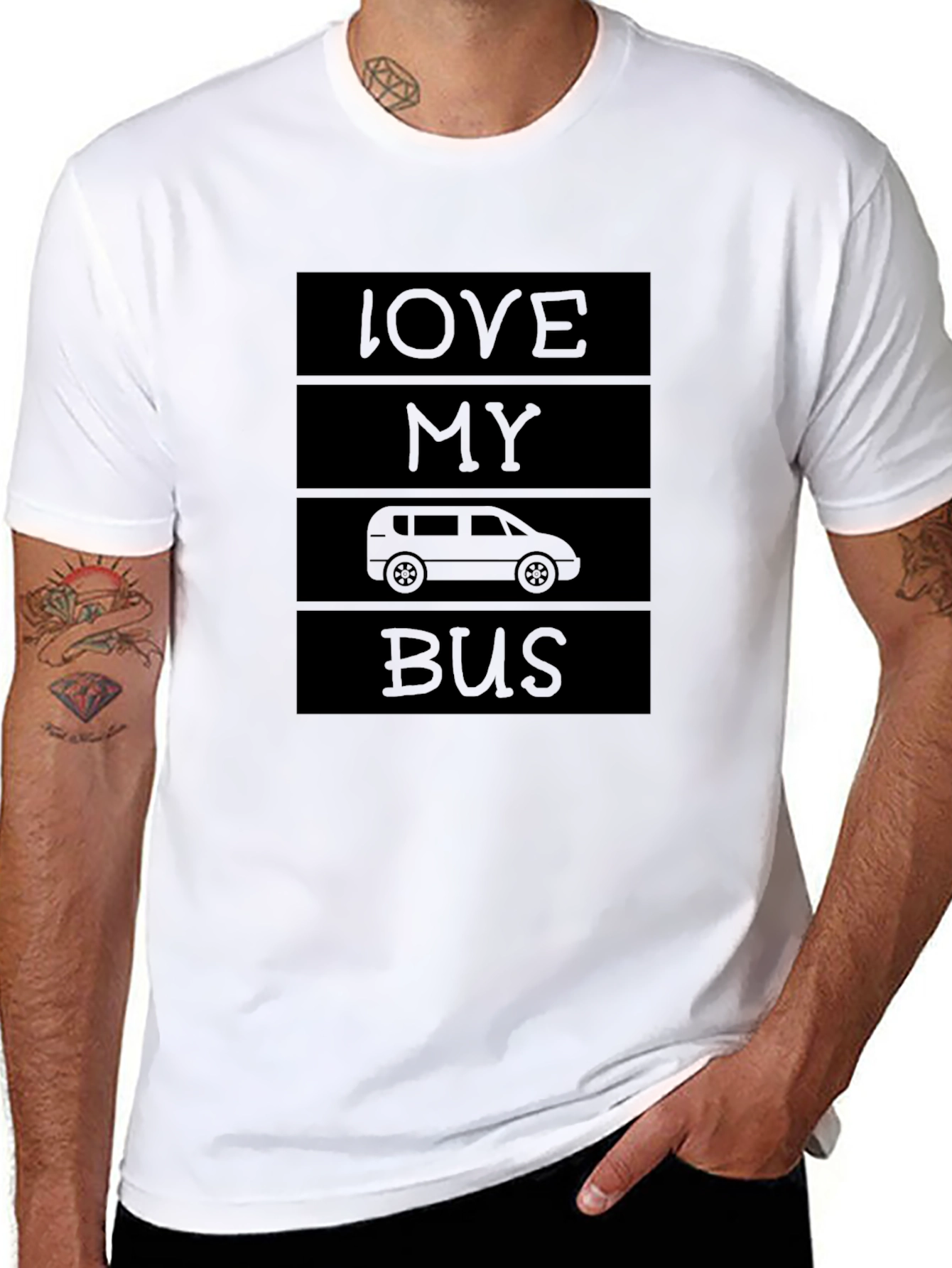 Love My Bus Graphic T-Shirt