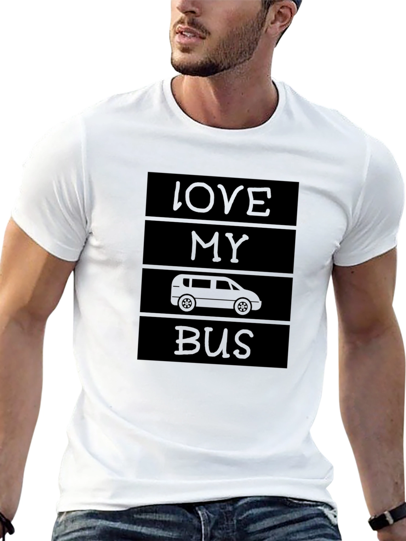 Love My Bus Graphic T-Shirt