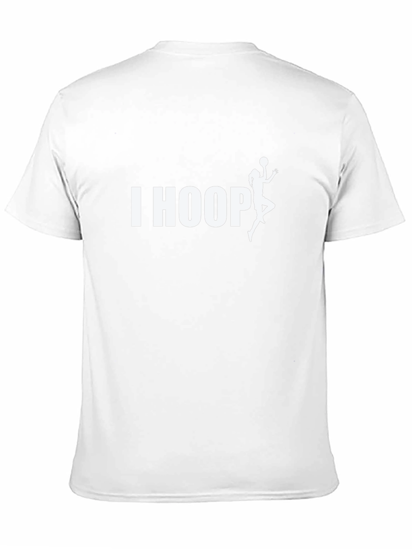 I Hoop Basketball T-Shirt - Black Graphic Tee
