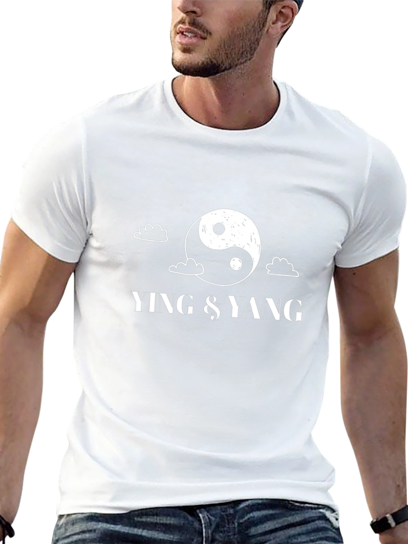 Ying & Yang Graphic Tee - Balance & Harmony
