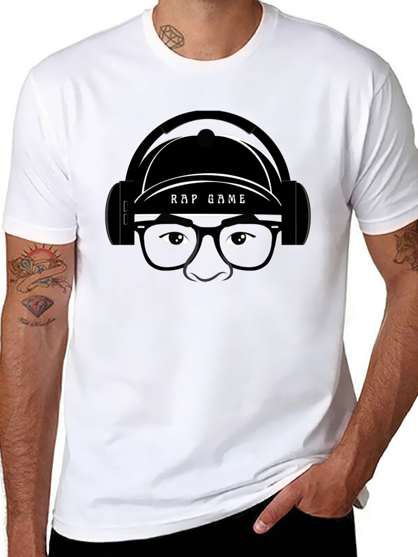 Rap Game Graphic T-Shirt