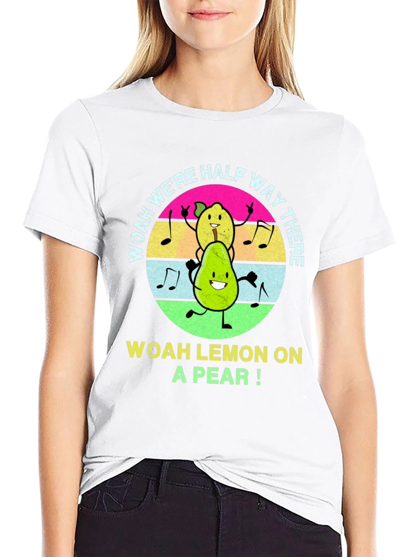 Woah Lemon on a Pear T-Shirt