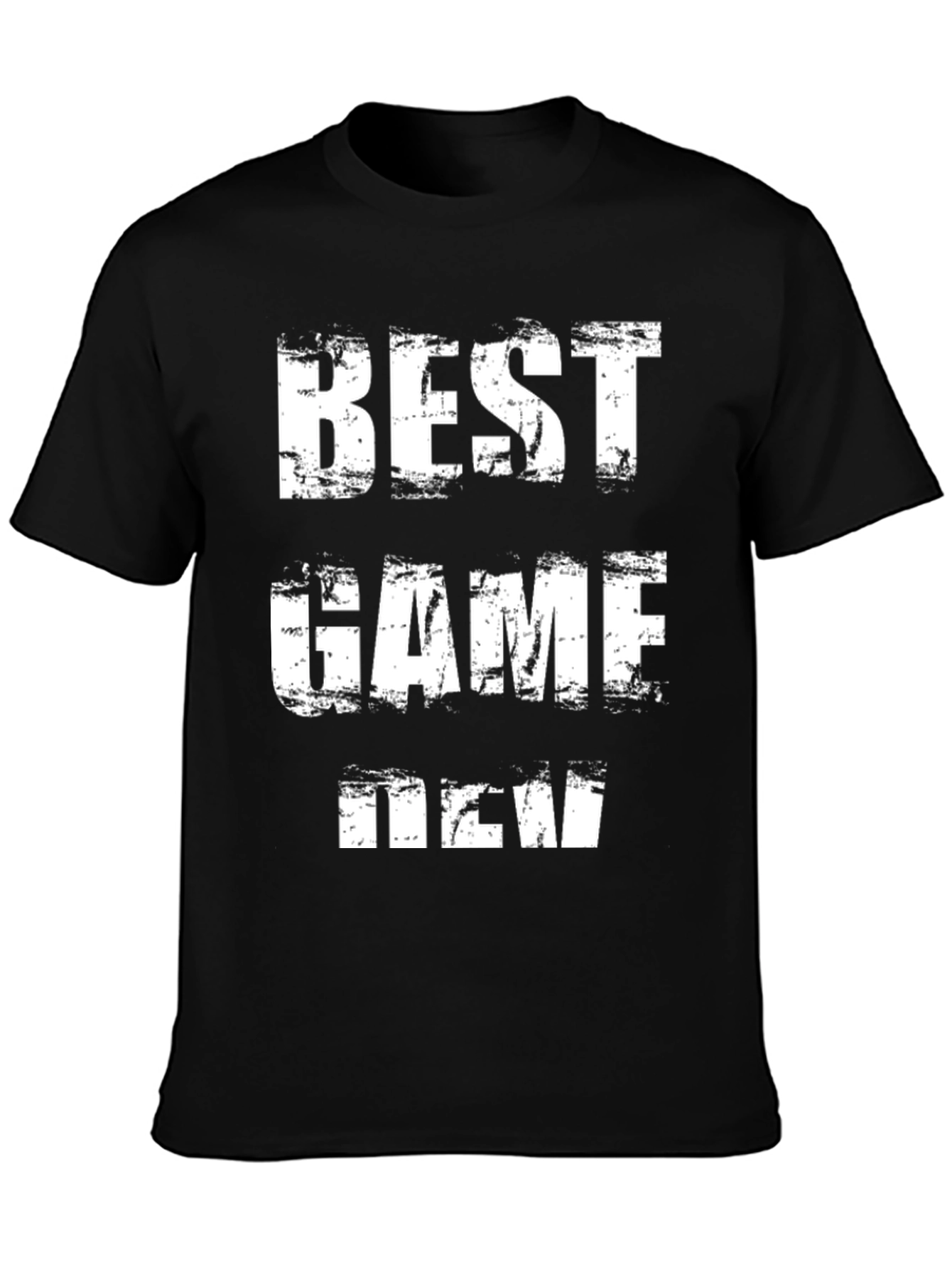 Best Game New Black Graphic T-Shirt