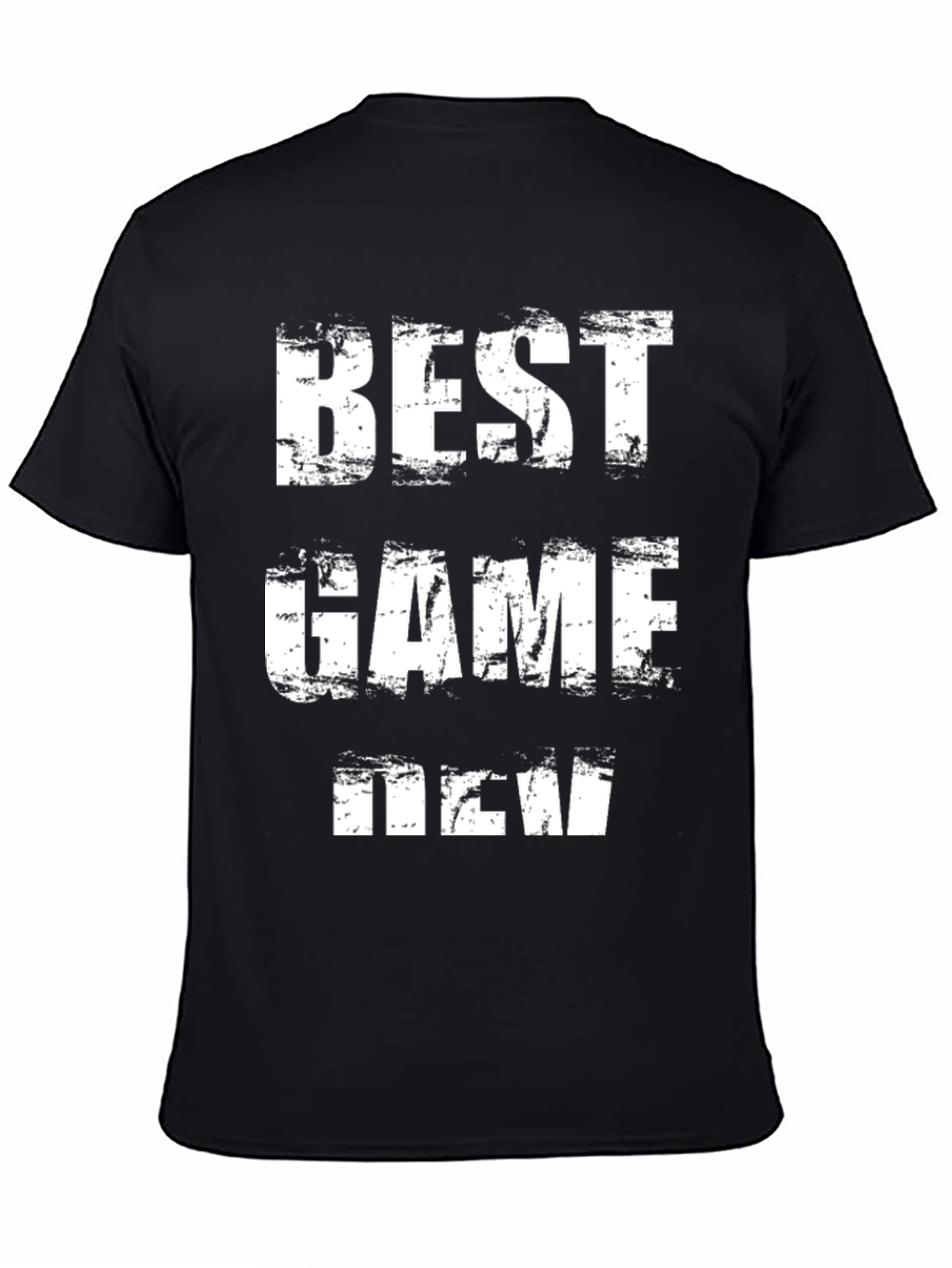 Best Game New Black Graphic T-Shirt