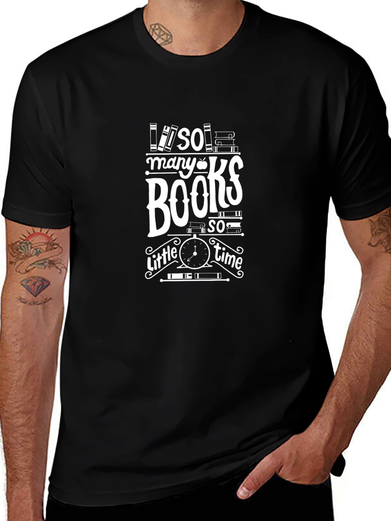 So Many Books So Little Time Graphic Tee
