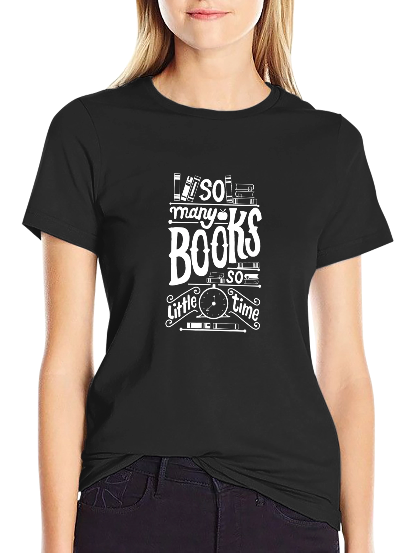 So Many Books So Little Time Graphic Tee