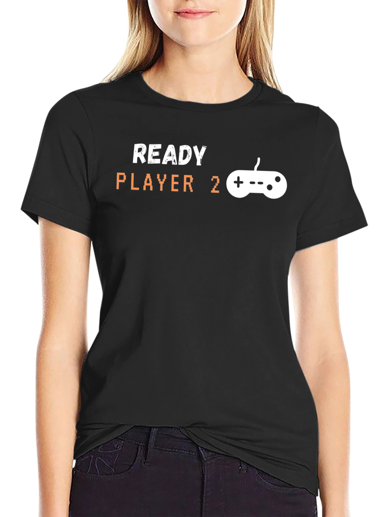 Ready Player 2 Gaming T-Shirt - Black